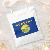 モンタナ州旗 フェイバーバッグ (クリップ留めされた状態)
