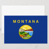 モンタナ州旗 便箋 (正面/裏面)