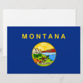 モンタナ州旗 便箋 (正面/裏面)