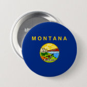 モンタナ州旗 缶バッジ (正面&裏面)