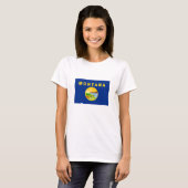 モンタナ州旗 Tシャツ (正面フル)