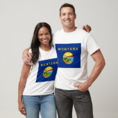 モンタナ州旗 Tシャツ (ユニセックス)
