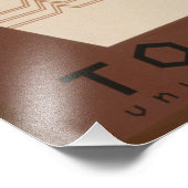 モンタナ州:インディアン部族、山、プレーリー フォトプリント (角)