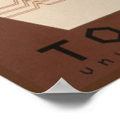 モンタナ州:インディアン部族、山、プレーリー ポスター (角)