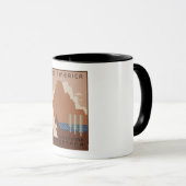 モンタナ州:インディアン部族、山、プレーリー マグカップ (正面右)