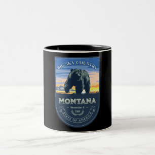 モンタナ州 ツートーンマグカップ