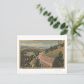 モンタナ州 – ハーディングウェイ(ハイウェイNo. 10) ポストカード (スタンド正面)