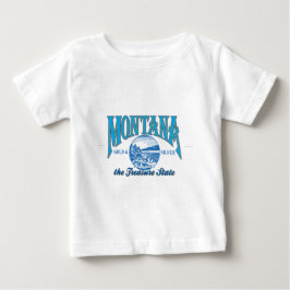 モンタナ州 ベビーTシャツ