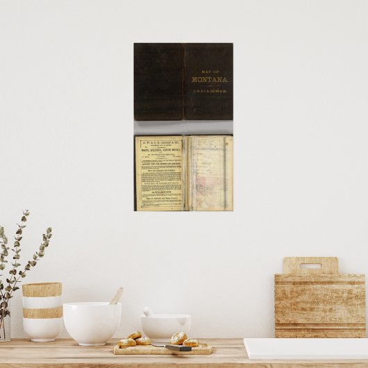 モンタナ州 ポスター (キッチン)