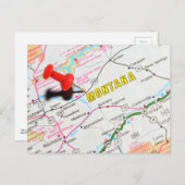 モンタナ州 ポストカード (正面/裏面)