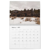 モンタナ幽霊タウンカレンダー#2 カレンダー (2月 2027)