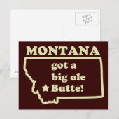 モンタナ得ア・ビッグ・オール・ビュッテ ポストカード (正面/裏面)