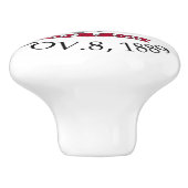 モンタナ徴候 セラミックノブ (側面)