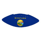 モンタナ旗を持つ愛国的なアメリカンフットボール アメリカンフットボール (パネル)