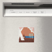 モンタナ未編集ヴィンテージ写真Old Eutitic Pic マグネット (インサイチュ (食洗機))