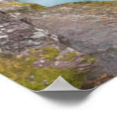 モンタナ氷河の国立公園アバランシェクリーク ポスター (角)