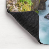 モンタナ氷河の国立公園アバランシェクリーク マウスパッド (コーナー)