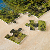 モンタナ氷河の国立公園セント・メアリー湖 ジグソーパズル (側面)