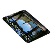 モンタナ氷河の国立公園セント・メアリー湖 マグネット (右側)