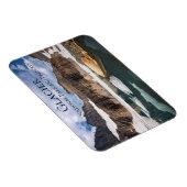 モンタナ氷河の国立公園、グラインネルバレー マグネット (右側)