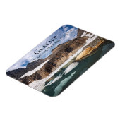 モンタナ氷河の国立公園、グラインネルバレー マグネット (左側)