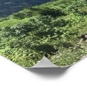 モンタナ氷河の風景のポスター ポスター (角)