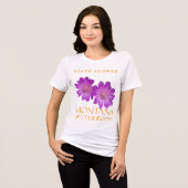 モンタナ準州の花 ビター�ールート トライブレンドTシャツ (正面全面)