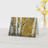 モンタナ秋ノテカード カード (黄色い花)