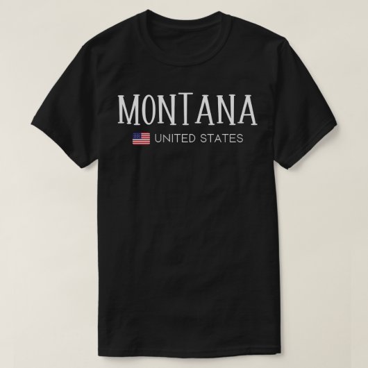 モンタナ統一された州1 Tシャツ (デザイン正面)