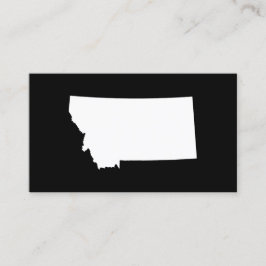 モンタナ語 – 白と黒 名刺