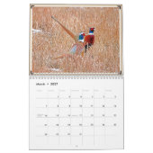 モンタナ野生生物 カレンダー (3月 2027)