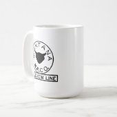 モンタナ鉄道会社 コーヒーマグカップ (正面左)