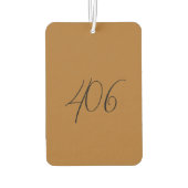 モンタナ銅とブラックエリアコードエアーフレッシュナー カーエアーフレッシュナー (裏面)