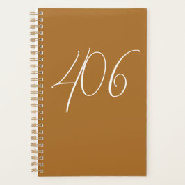 モンタナ銅白エリアコード プランナー手帳