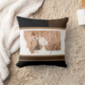 モンタナ406デイジーザホワイトカーフ装飾用クッション クッション (ブランケット)