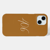 モンタナ406銅と白いiPhone / iPadケース Case-Mate iPhoneケース (裏面 (横))