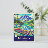 モンタナ | アニメスタイルセルシェードハガキ ポストカード (スタンド正面)