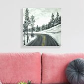 モンタナ キャンバスプリント (インサイチュ (リビング))