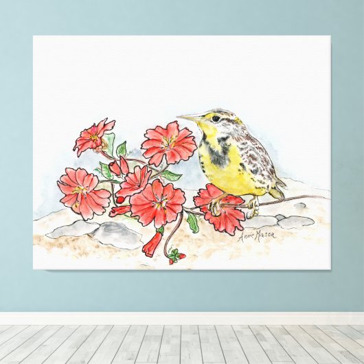 モンタナ キャンバスプリント (インサイチュ (ウッドフロア))