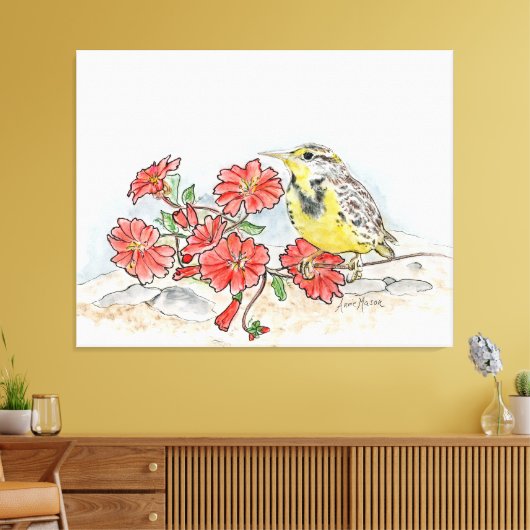 モンタナ キャンバスプリント (インサイチュ (リビング))