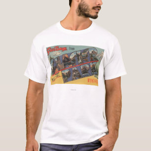 モンタナ-グレーシャー国立公園 Tシャツ