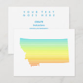 モンタナ・チルフェード 招待状 (正面/裏面)