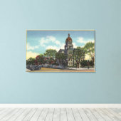 モンタナ，ビリングス キャンバスプリント (インサイチュ (ウッドフロア))