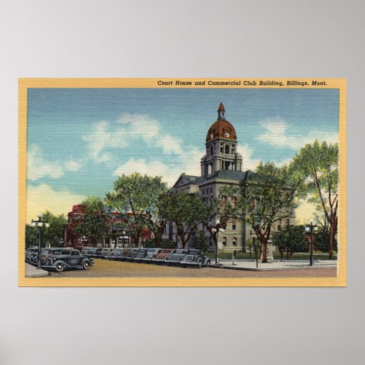 モンタナ，ビリングス ポスター (正面)