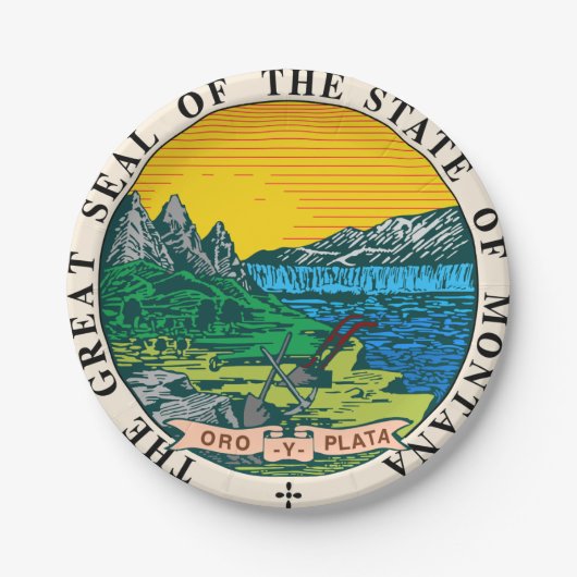 モンタナ ペーパープレート (正面)