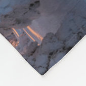 モンタナ，ホワイトフィッシュ フリースブランケット (角)