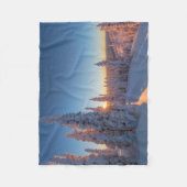 モンタナ，ホワイトフィッシュ フリースブランケット (正面)