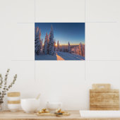 モンタナ，ホワイトフィッシュ ポスター (キッチン)