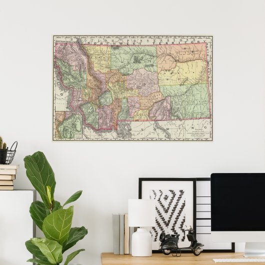 モンタナ ポスター (ホームオフィス)