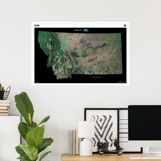 モンタナ ポスター (ホームオフィス)